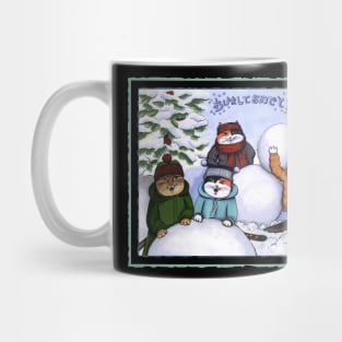 Making a snowman Mug